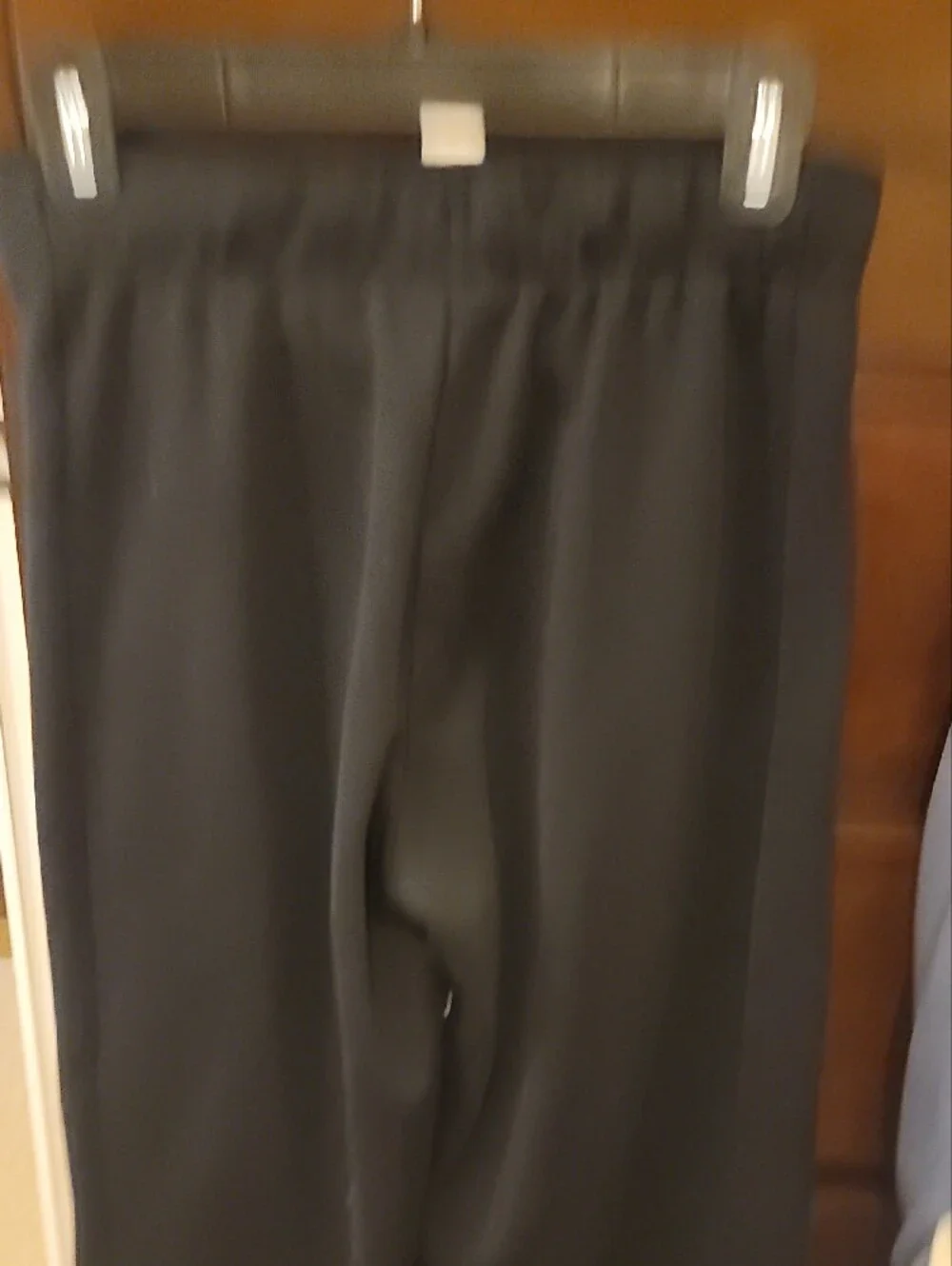 NWOT Nike Black Jogger Sweatpants with White Swoosh Size XS